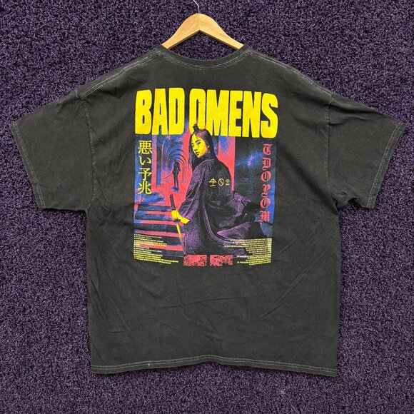 Bad Omens Samurai Tshirt size xxl - Picture 1 of 4